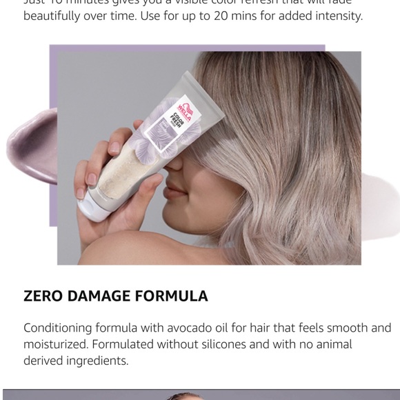 Weller color fresh pearl blonde mask - Picture 7 of 12